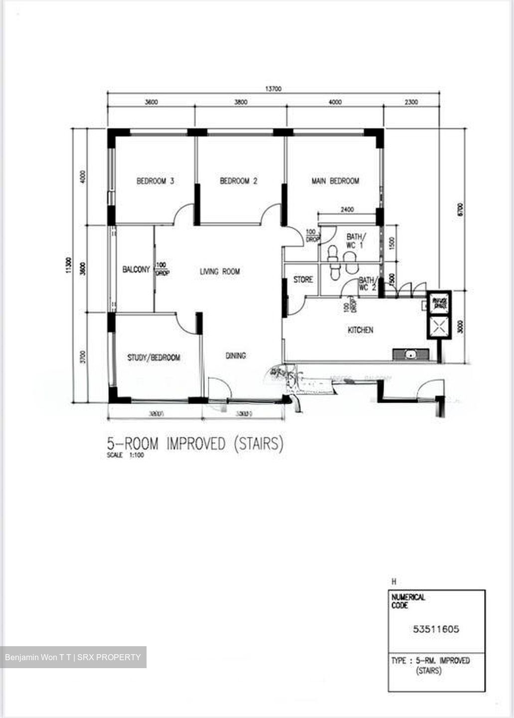 Blk 163 Bishan Street 13 (Bishan), HDB 5 Rooms #517896381